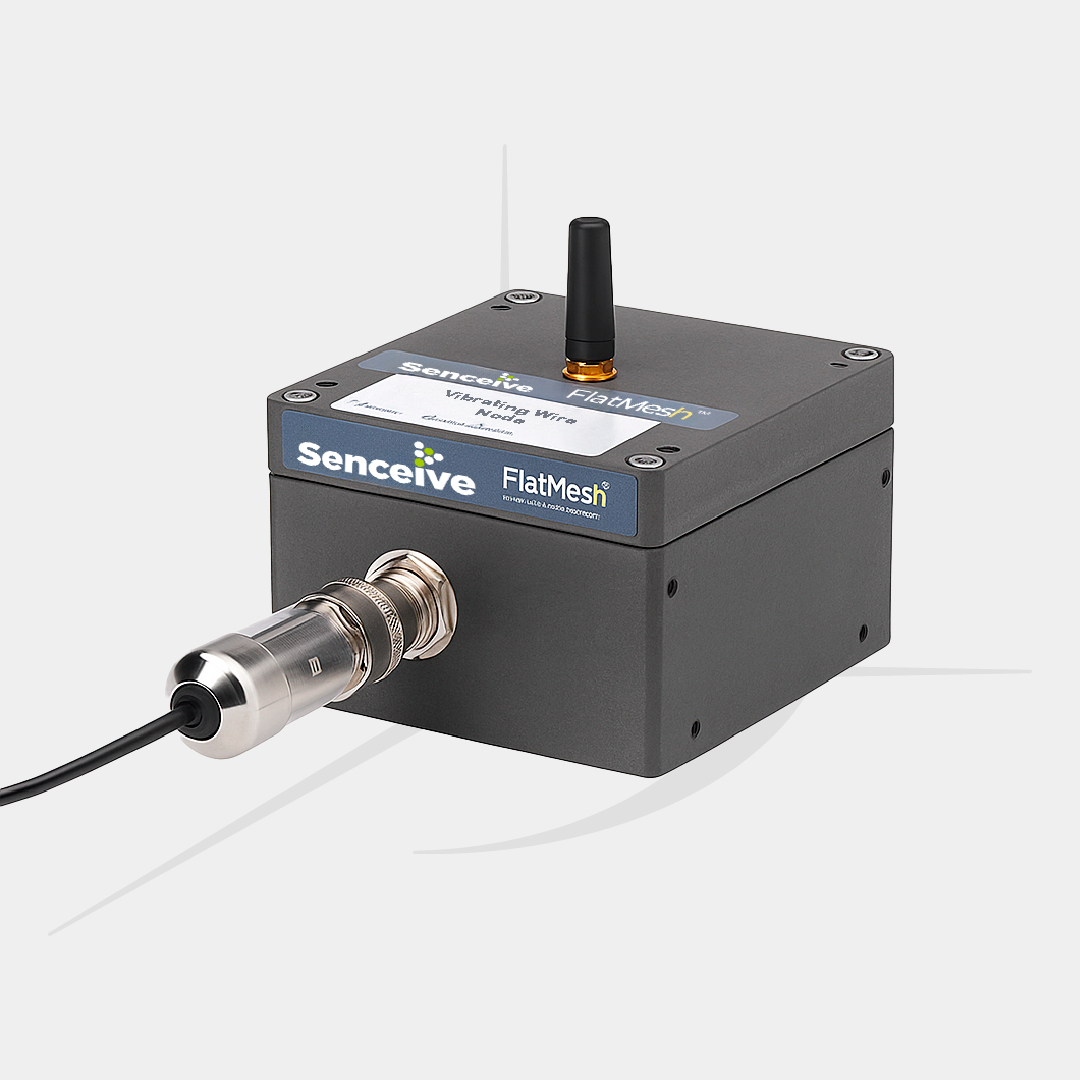 Nodo sensor de cuerda vibrante